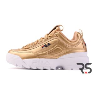 Женские кроссовки Fila Disruptor 2 «Gold»